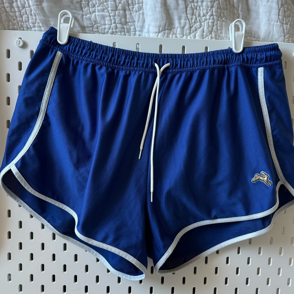 Tracksmith van Cortlandt shorts XL royal blue